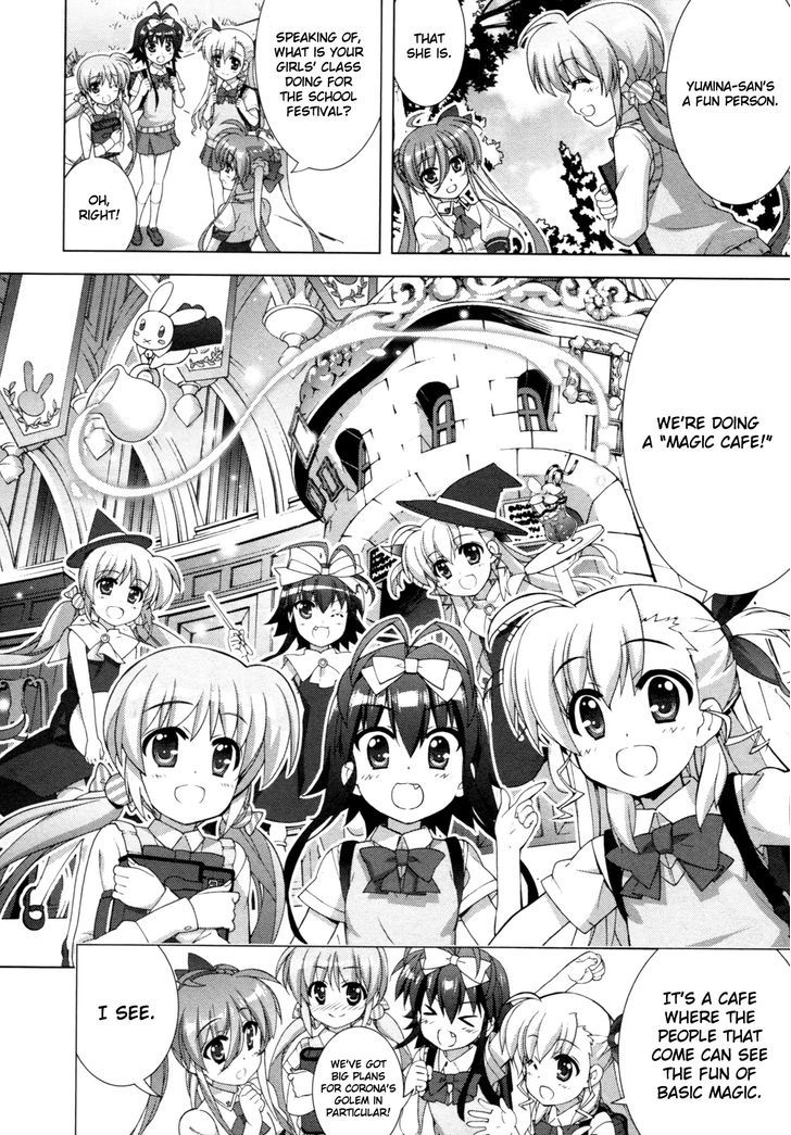 Mahou Shoujo Lyrical Nanoha Vivid Chapter 64 page 20 - Chapter 64 : School Life