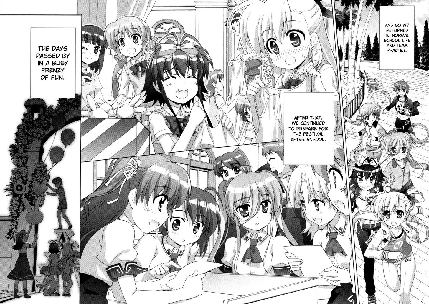 Mahou Shoujo Lyrical Nanoha Vivid Chapter 64 page 22 - Chapter 64 : School Life