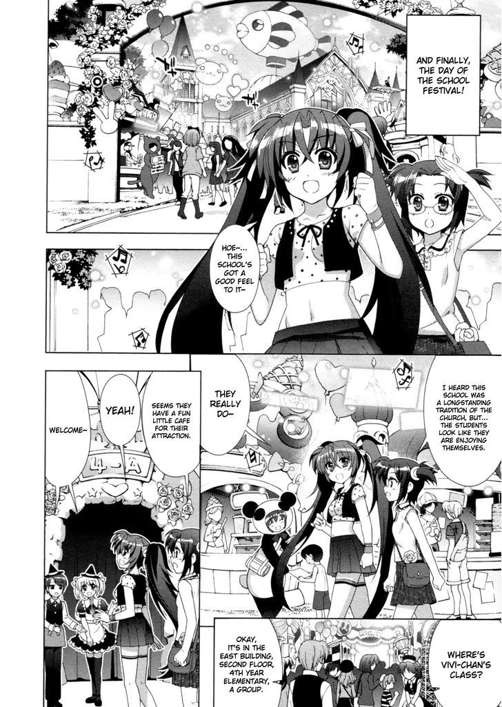 Mahou Shoujo Lyrical Nanoha Vivid Chapter 64 page 23 - Chapter 64 : School Life