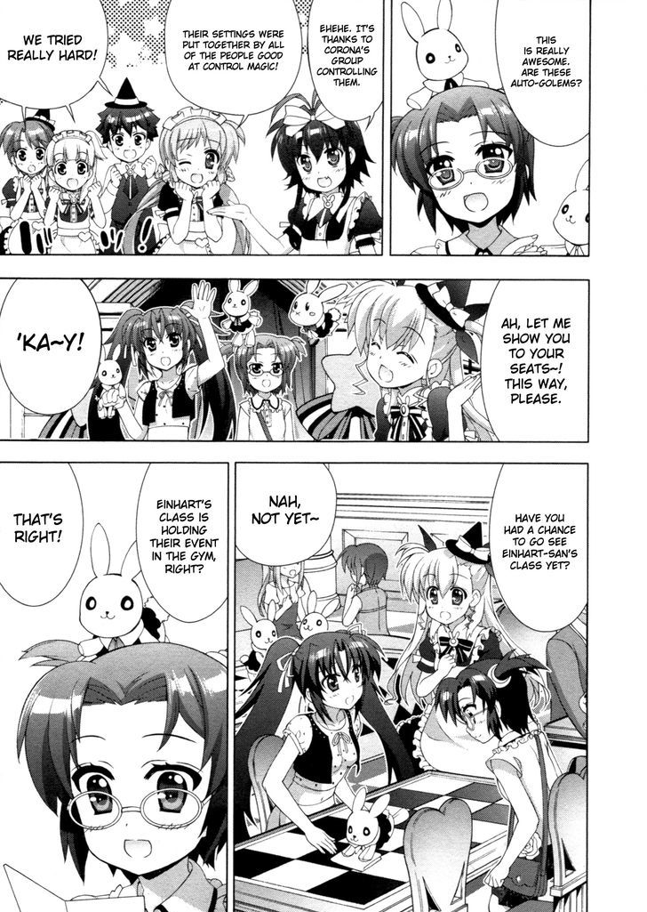 Mahou Shoujo Lyrical Nanoha Vivid Chapter 64 page 26 - Chapter 64 : School Life