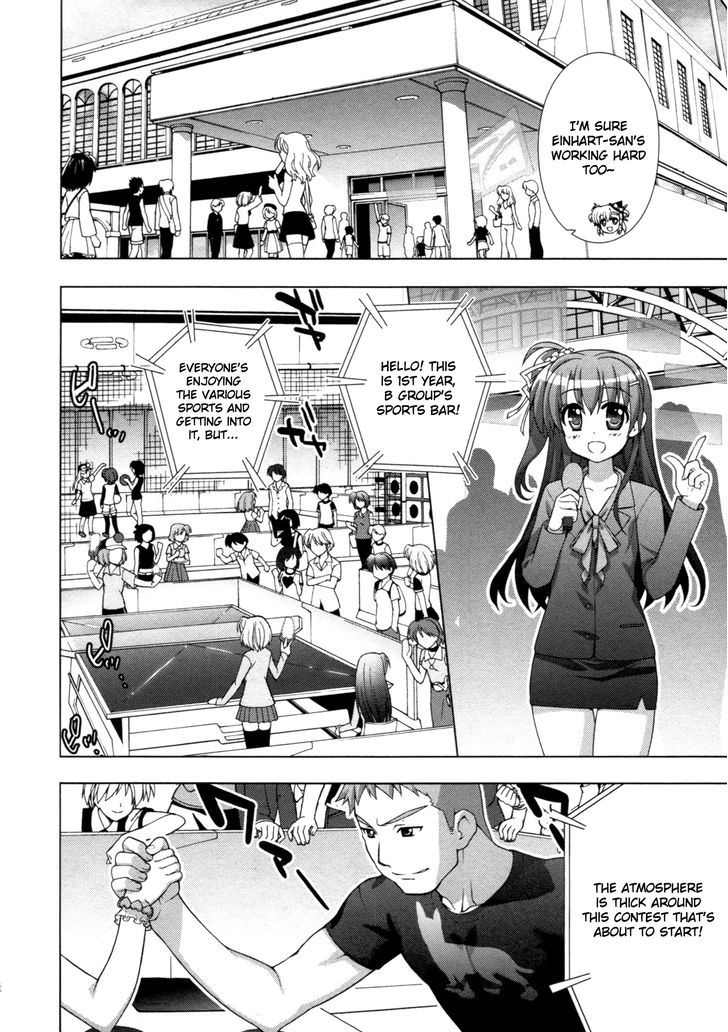 Mahou Shoujo Lyrical Nanoha Vivid Chapter 64 page 27 - Chapter 64 : School Life