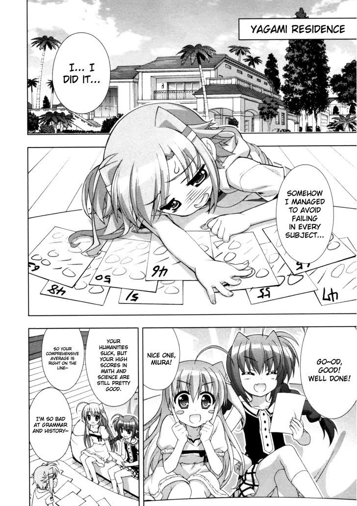 Mahou Shoujo Lyrical Nanoha Vivid Chapter 64 page 4 - Chapter 64 : School Life