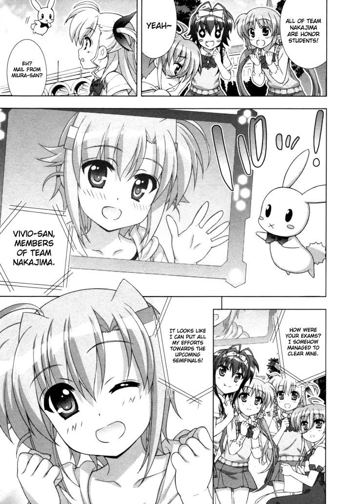 Mahou Shoujo Lyrical Nanoha Vivid Chapter 64 page 7 - Chapter 64 : School Life