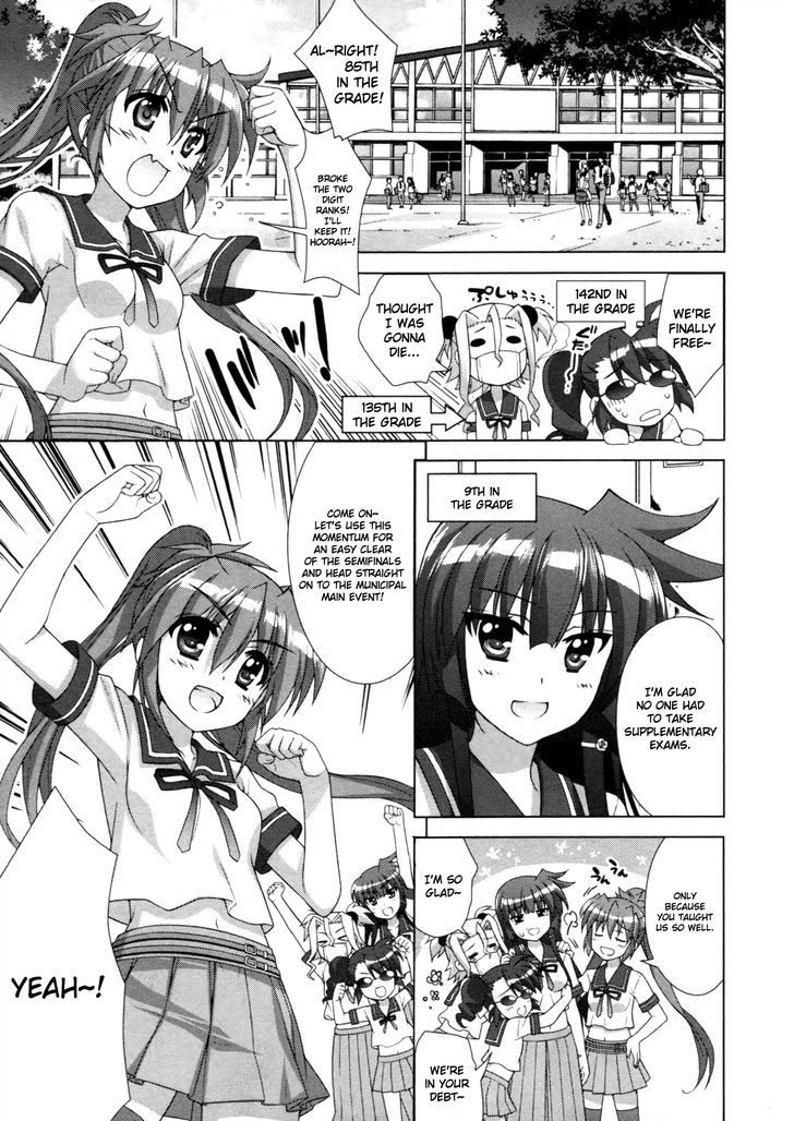 Mahou Shoujo Lyrical Nanoha Vivid Chapter 64 page 9 - Chapter 64 : School Life