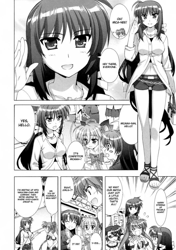 Mahou Shoujo Lyrical Nanoha Vivid Chapter 65 page 12 - Chapter 65 : Costumes in time for the Hallowed Eve