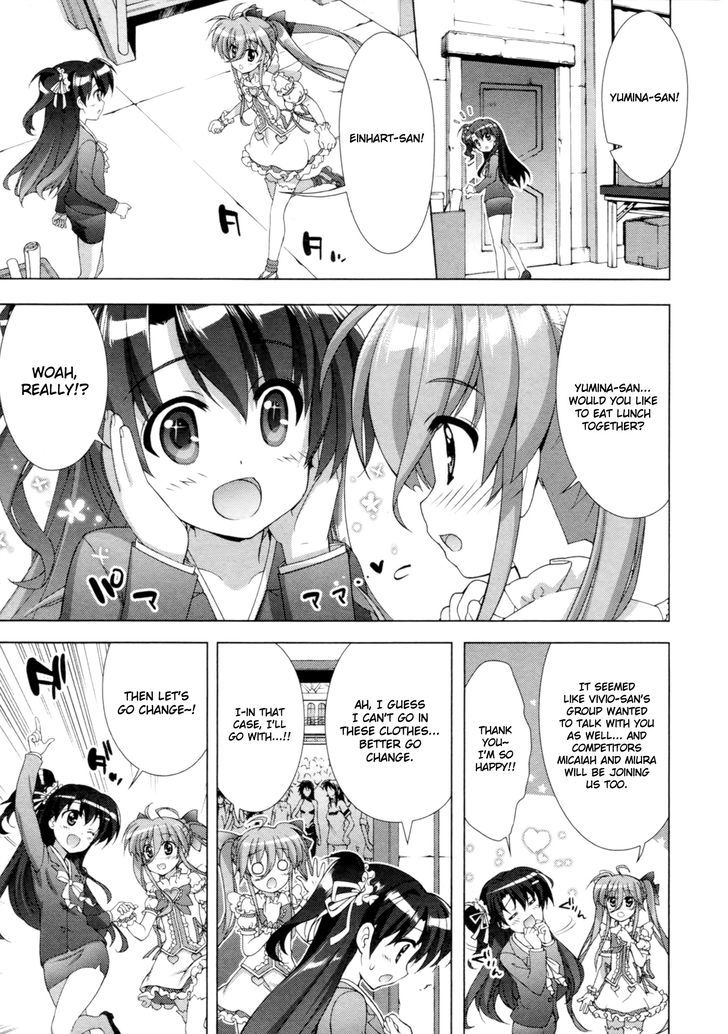 Mahou Shoujo Lyrical Nanoha Vivid Chapter 66 page 11 - Chapter 66 : Next Tour