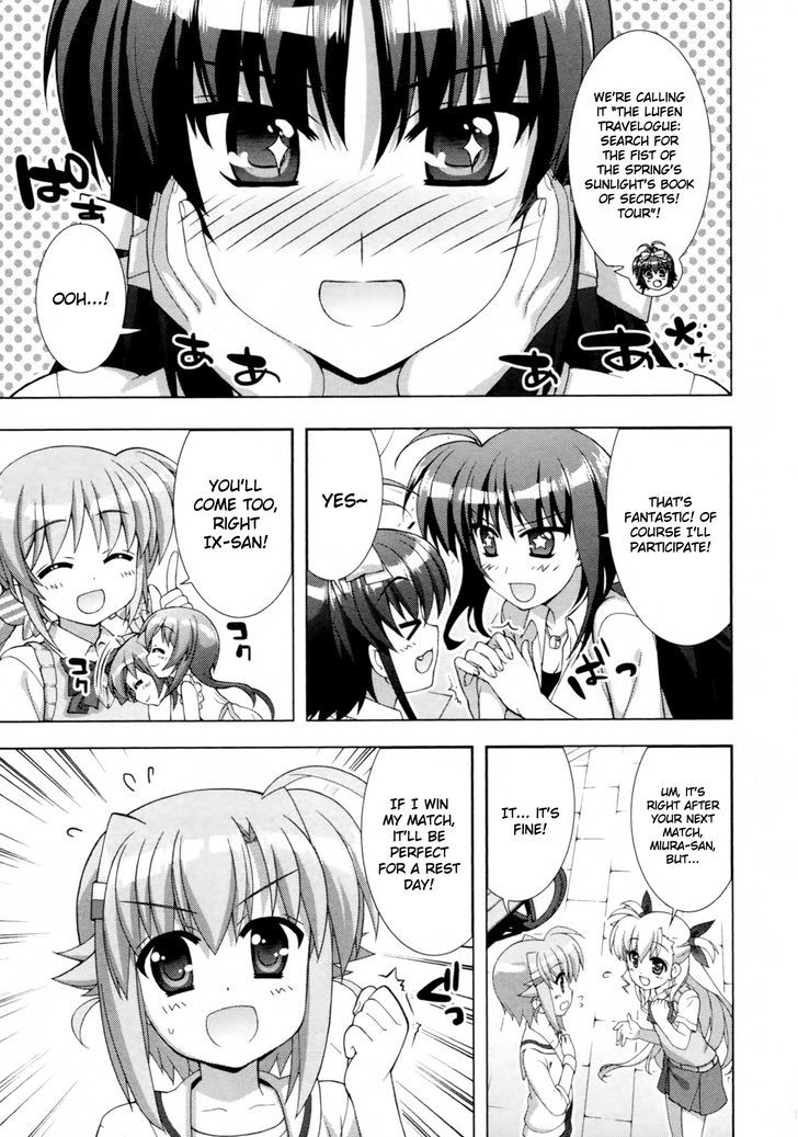 Mahou Shoujo Lyrical Nanoha Vivid Chapter 66 page 28 - Chapter 66 : Next Tour
