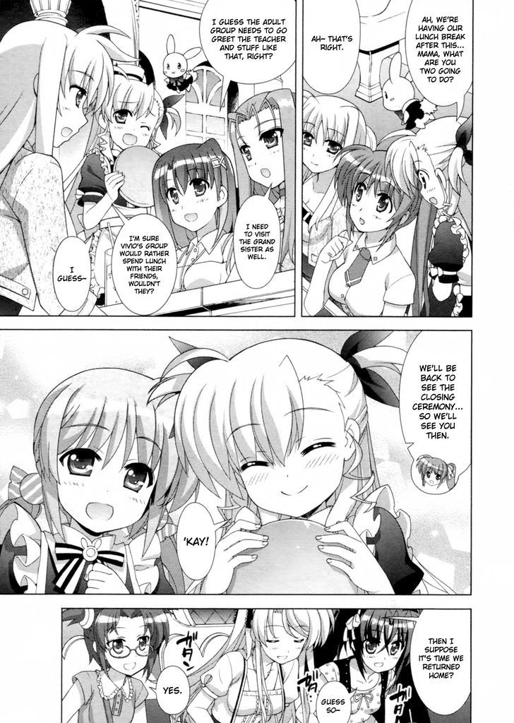 Mahou Shoujo Lyrical Nanoha Vivid Chapter 66 page 7 - Chapter 66 : Next Tour