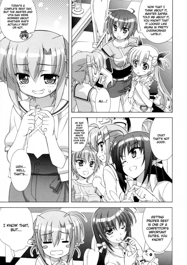 Mahou Shoujo Lyrical Nanoha Vivid Chapter 66 page 9 - Chapter 66 : Next Tour