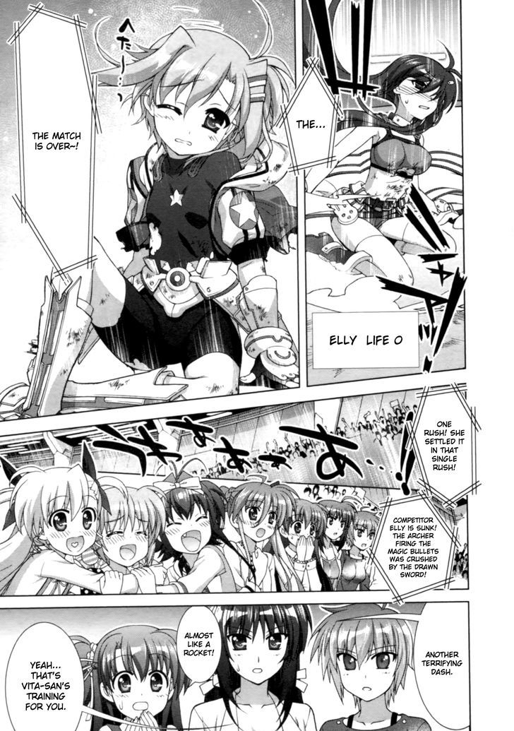 Mahou Shoujo Lyrical Nanoha Vivid Chapter 67 page 26 - Chapter 67 : Burning Drive