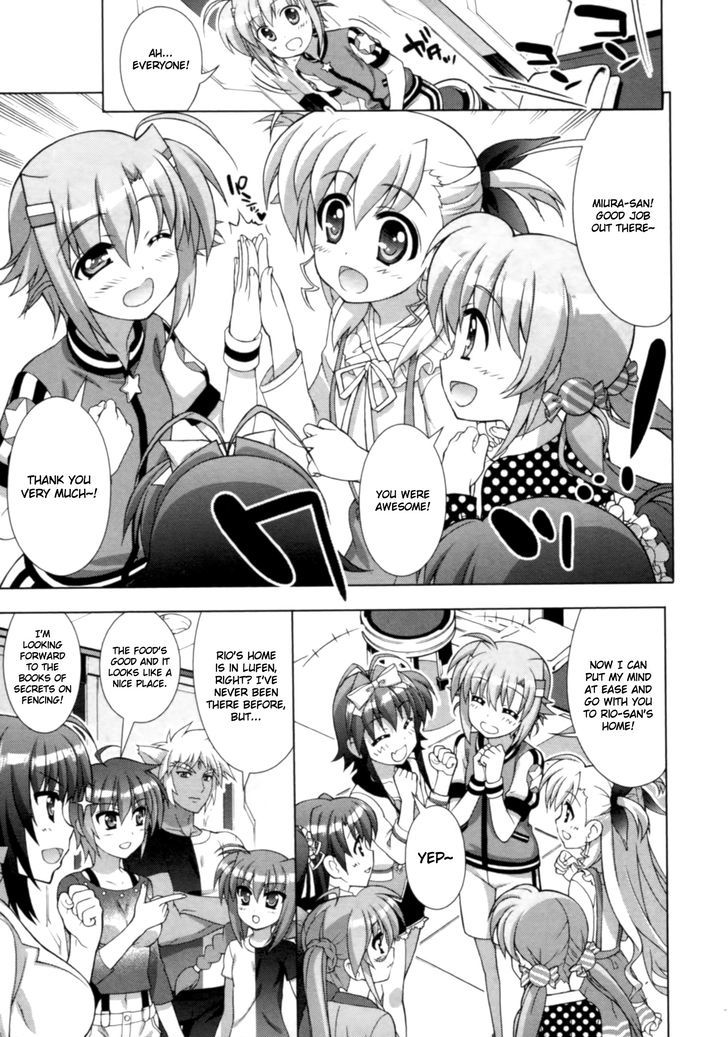 Mahou Shoujo Lyrical Nanoha Vivid Chapter 67 page 28 - Chapter 67 : Burning Drive