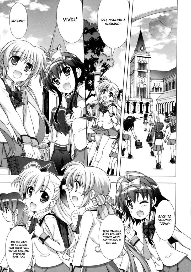 Mahou Shoujo Lyrical Nanoha Vivid Chapter 67 page 5 - Chapter 67 : Burning Drive