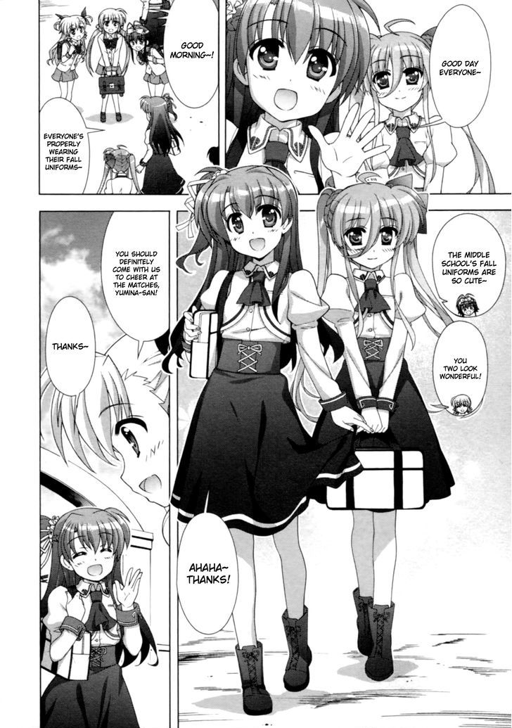 Mahou Shoujo Lyrical Nanoha Vivid Chapter 67 page 6 - Chapter 67 : Burning Drive