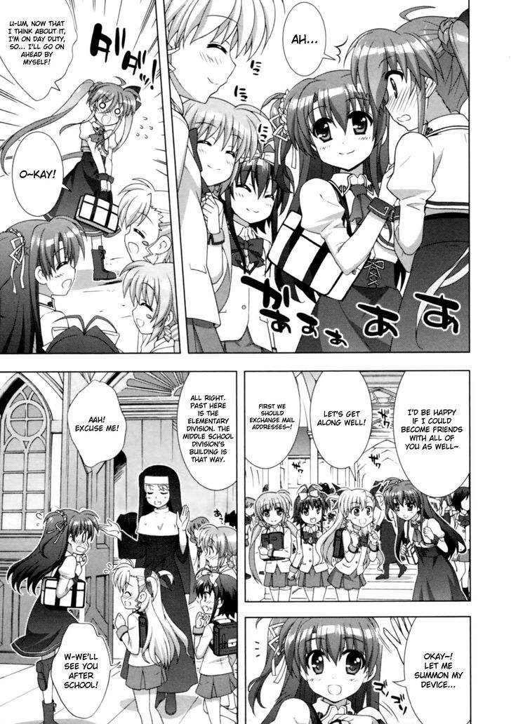 Mahou Shoujo Lyrical Nanoha Vivid Chapter 67 page 9 - Chapter 67 : Burning Drive