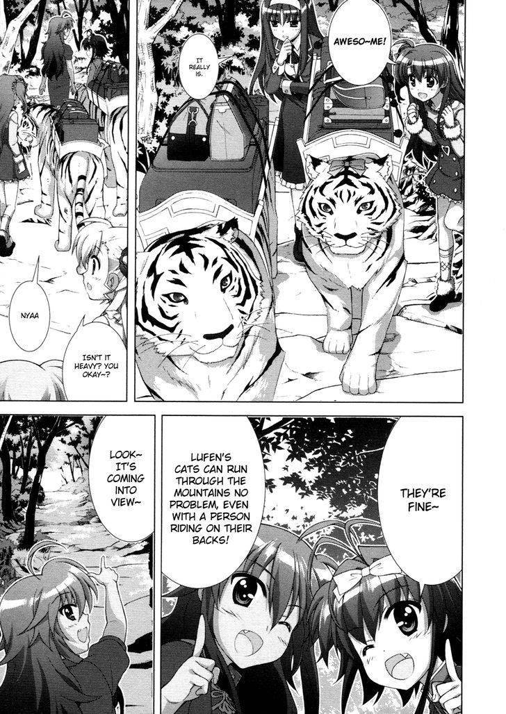 Mahou Shoujo Lyrical Nanoha Vivid Chapter 68 page 10 - Chapter 68 : Fist of the Spring Sunlight Dojo