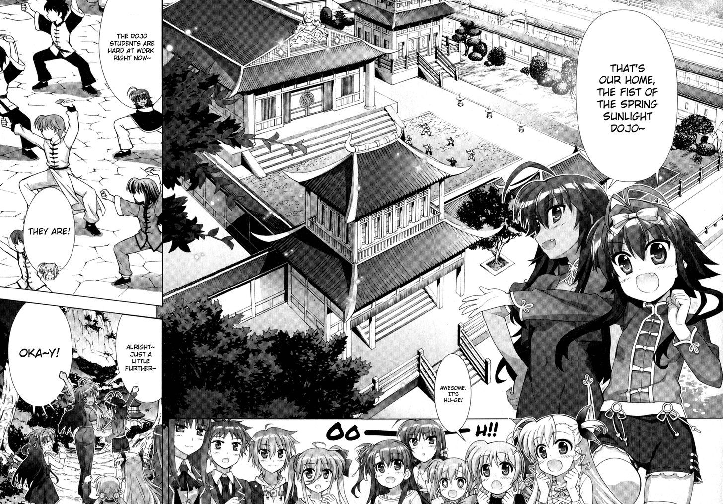 Mahou Shoujo Lyrical Nanoha Vivid Chapter 68 page 11 - Chapter 68 : Fist of the Spring Sunlight Dojo