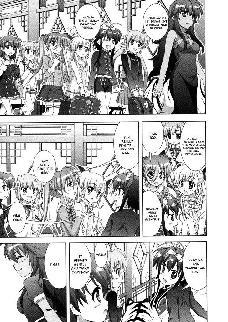 Mahou Shoujo Lyrical Nanoha Vivid Chapter 68 page 18 - Chapter 68 : Fist of the Spring Sunlight Dojo