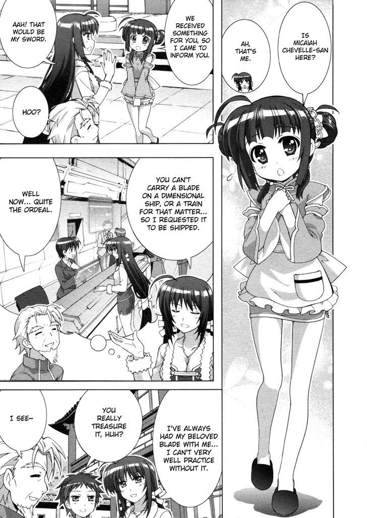Mahou Shoujo Lyrical Nanoha Vivid Chapter 68 page 22 - Chapter 68 : Fist of the Spring Sunlight Dojo