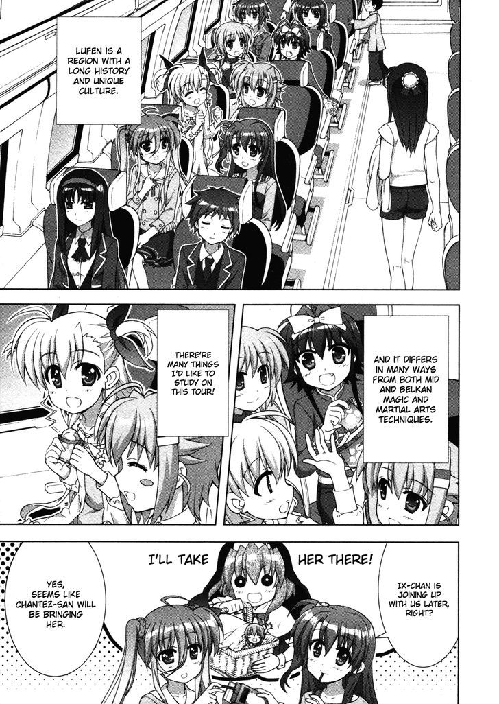 Mahou Shoujo Lyrical Nanoha Vivid Chapter 68 page 4 - Chapter 68 : Fist of the Spring Sunlight Dojo