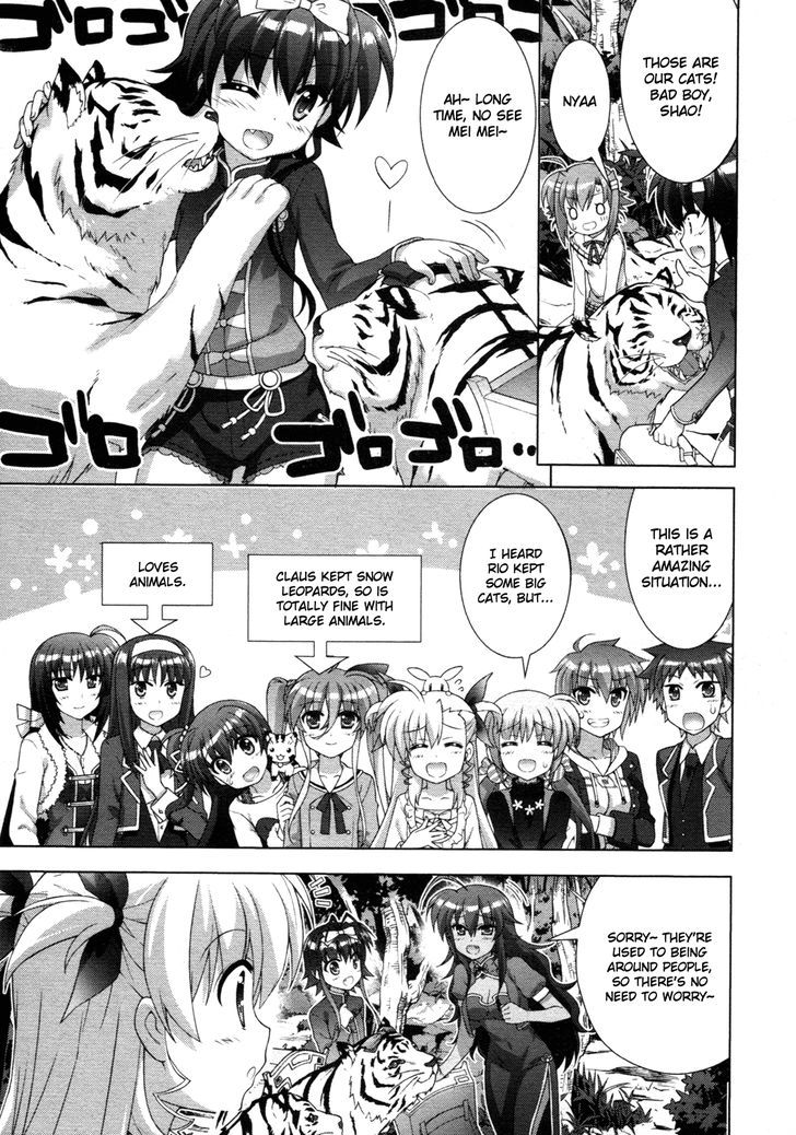 Mahou Shoujo Lyrical Nanoha Vivid Chapter 68 page 8 - Chapter 68 : Fist of the Spring Sunlight Dojo