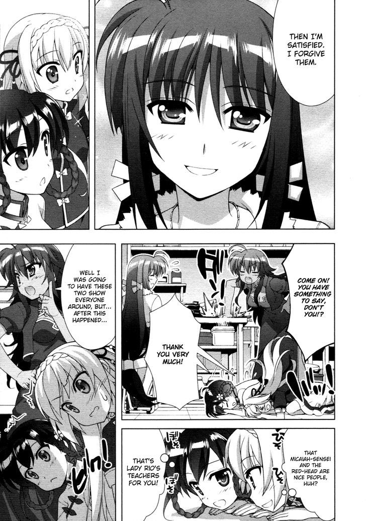 Mahou Shoujo Lyrical Nanoha Vivid Chapter 69 page 12 - Chapter 69 : Yen & Xue!
