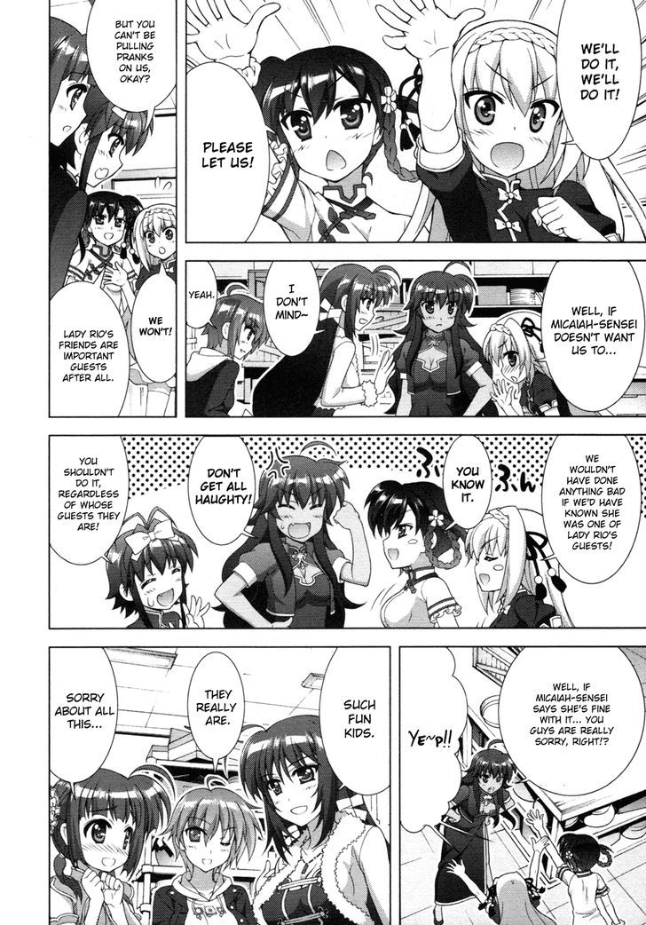 Mahou Shoujo Lyrical Nanoha Vivid Chapter 69 page 13 - Chapter 69 : Yen & Xue!
