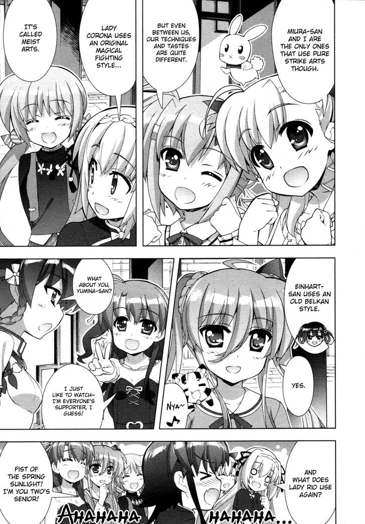 Mahou Shoujo Lyrical Nanoha Vivid Chapter 69 page 16 - Chapter 69 : Yen & Xue!