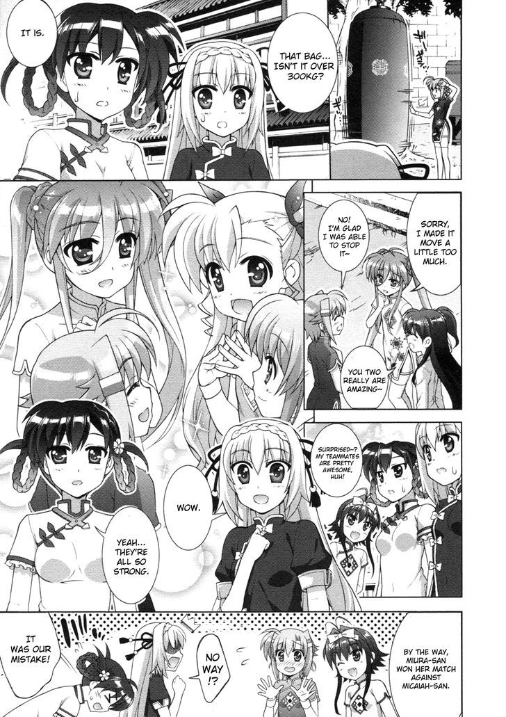 Mahou Shoujo Lyrical Nanoha Vivid Chapter 69 page 26 - Chapter 69 : Yen & Xue!