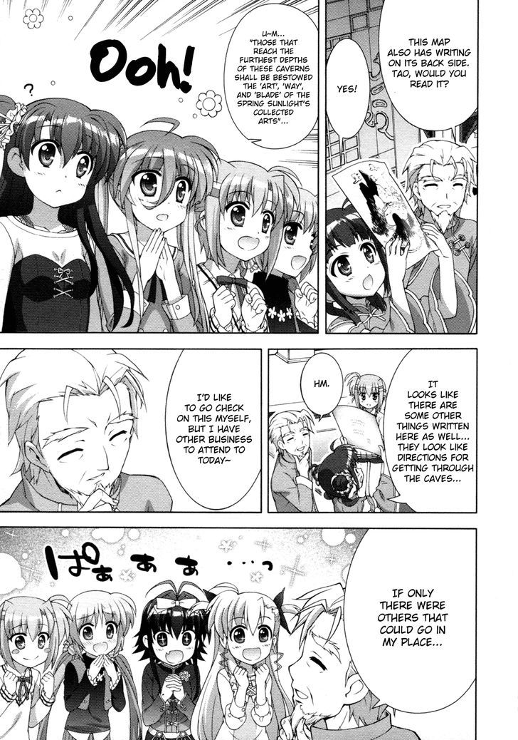 Mahou Shoujo Lyrical Nanoha Vivid Chapter 70 page 13 - Chapter 70 : Secret Map