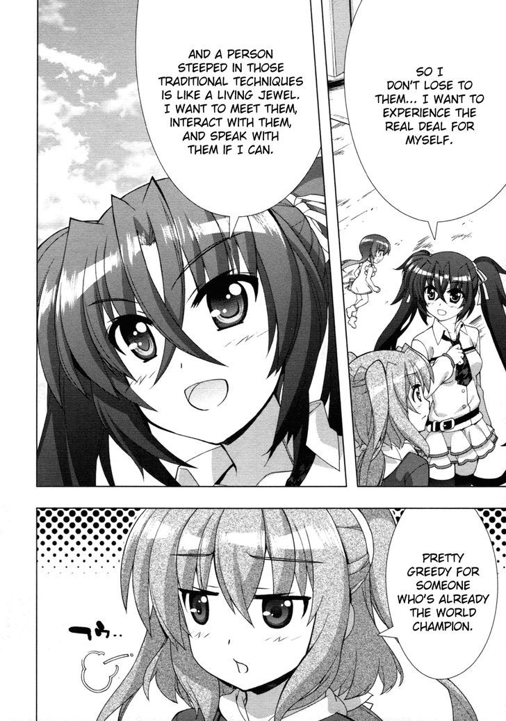 Mahou Shoujo Lyrical Nanoha Vivid Chapter 71 page 10 - Chapter 71 : Storming In! The Three Caverns!