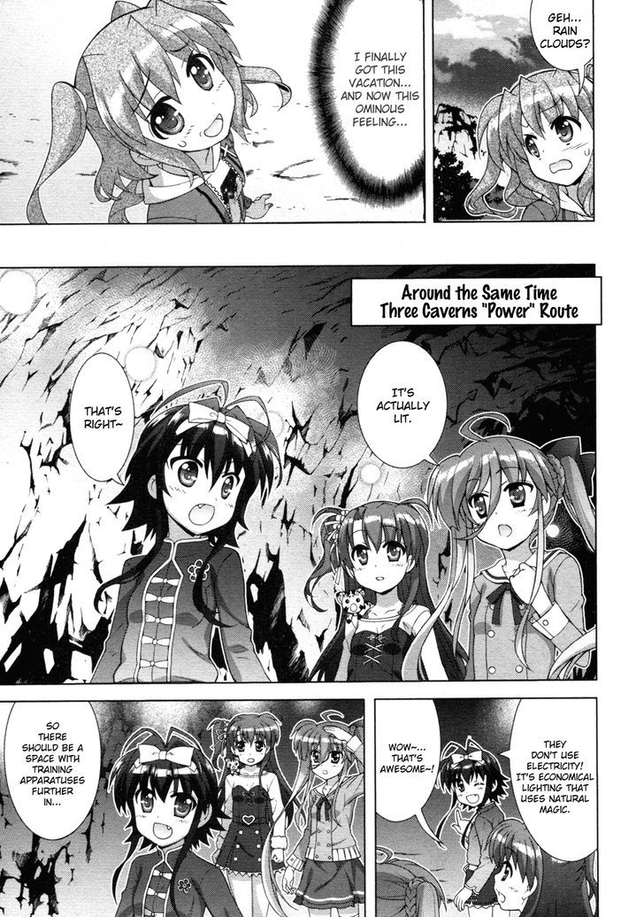 Mahou Shoujo Lyrical Nanoha Vivid Chapter 71 page 13 - Chapter 71 : Storming In! The Three Caverns!