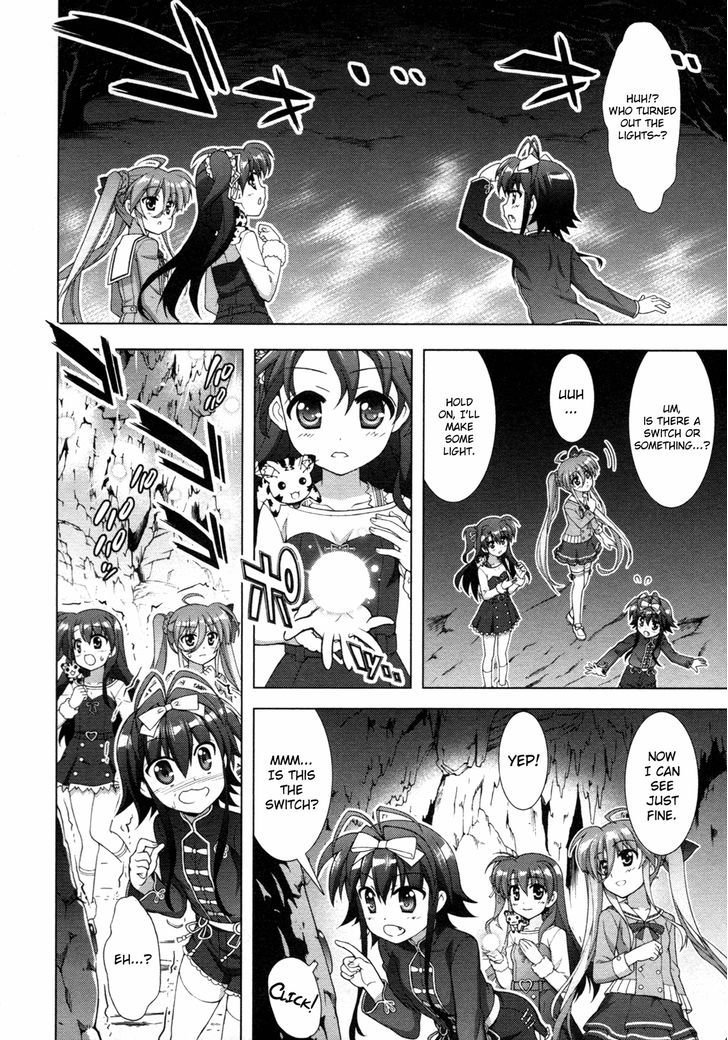 Mahou Shoujo Lyrical Nanoha Vivid Chapter 71 page 14 - Chapter 71 : Storming In! The Three Caverns!