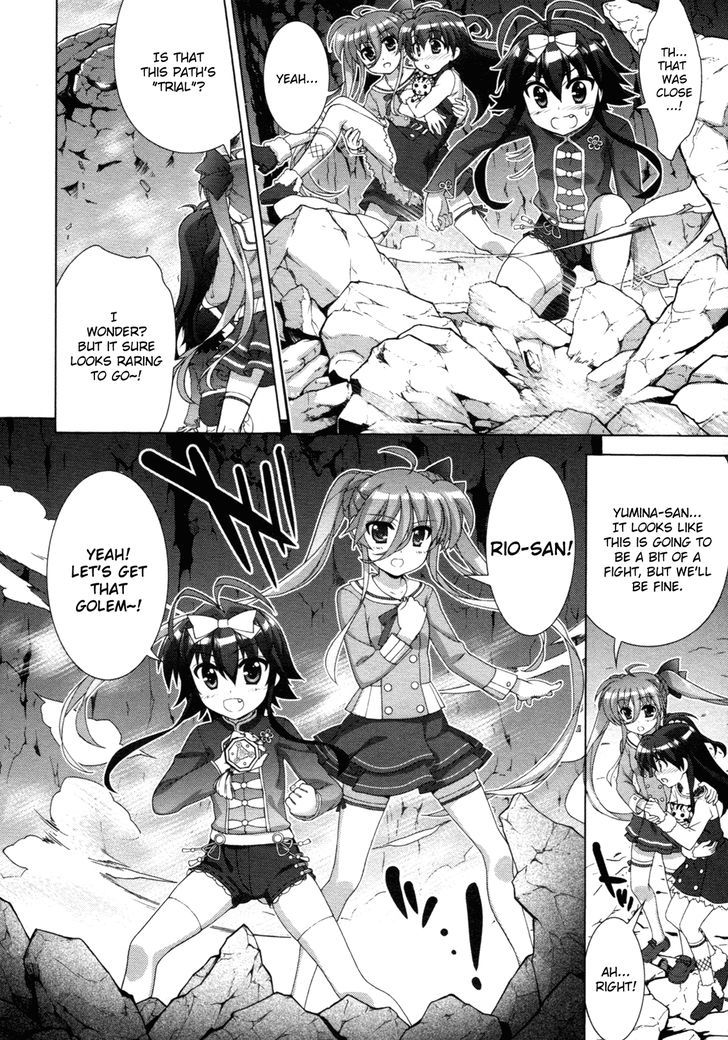 Mahou Shoujo Lyrical Nanoha Vivid Chapter 71 page 17 - Chapter 71 : Storming In! The Three Caverns!