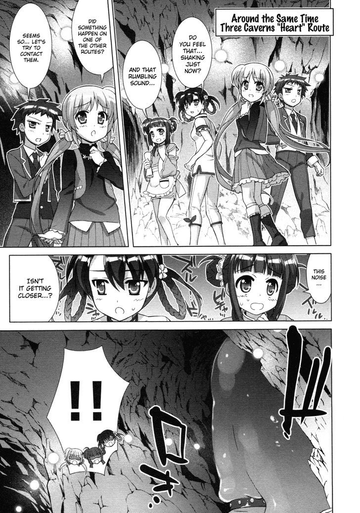 Mahou Shoujo Lyrical Nanoha Vivid Chapter 71 page 18 - Chapter 71 : Storming In! The Three Caverns!