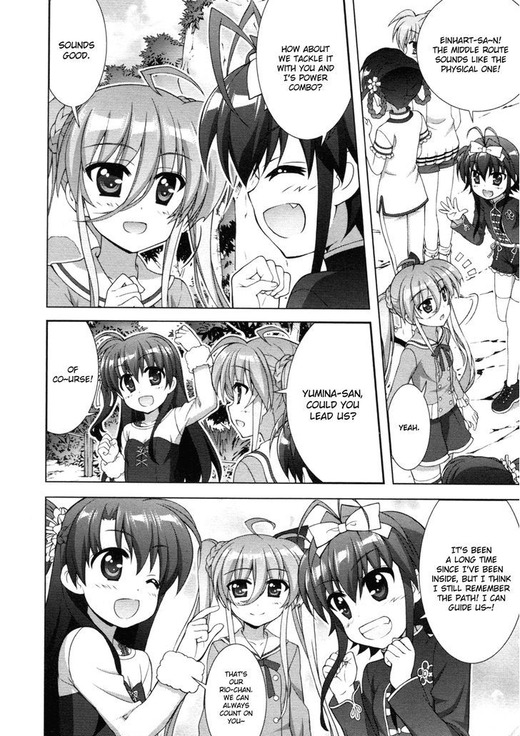 Mahou Shoujo Lyrical Nanoha Vivid Chapter 71 page 2 - Chapter 71 : Storming In! The Three Caverns!