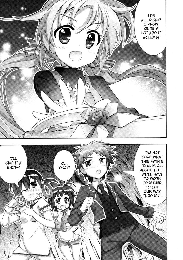 Mahou Shoujo Lyrical Nanoha Vivid Chapter 71 page 20 - Chapter 71 : Storming In! The Three Caverns!