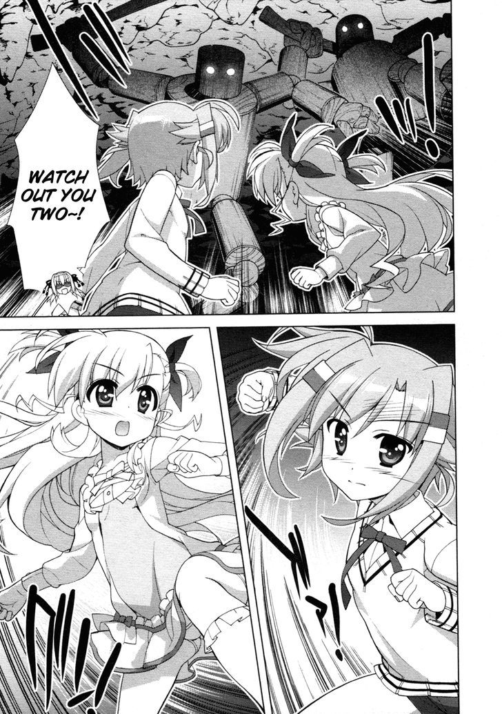 Mahou Shoujo Lyrical Nanoha Vivid Chapter 71 page 24 - Chapter 71 : Storming In! The Three Caverns!