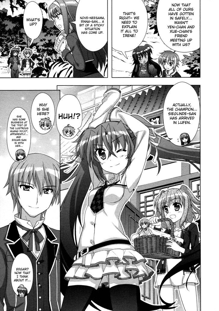 Mahou Shoujo Lyrical Nanoha Vivid Chapter 71 page 7 - Chapter 71 : Storming In! The Three Caverns!