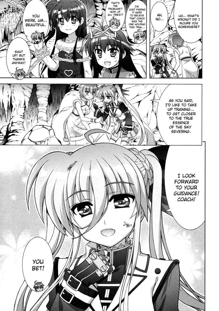 Mahou Shoujo Lyrical Nanoha Vivid Chapter 74 page 28 - Chapter 74 : Skill and Power