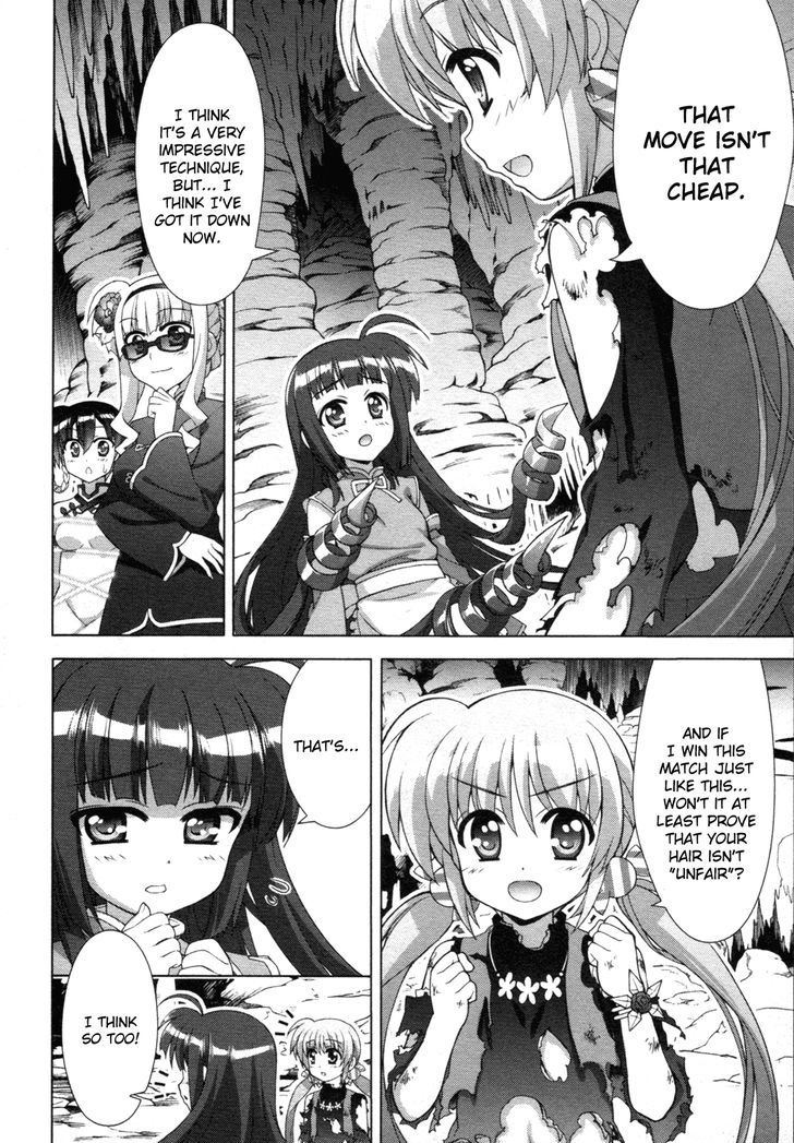 Mahou Shoujo Lyrical Nanoha Vivid Chapter 76 page 14 - Chapter 76 : Tsukigami