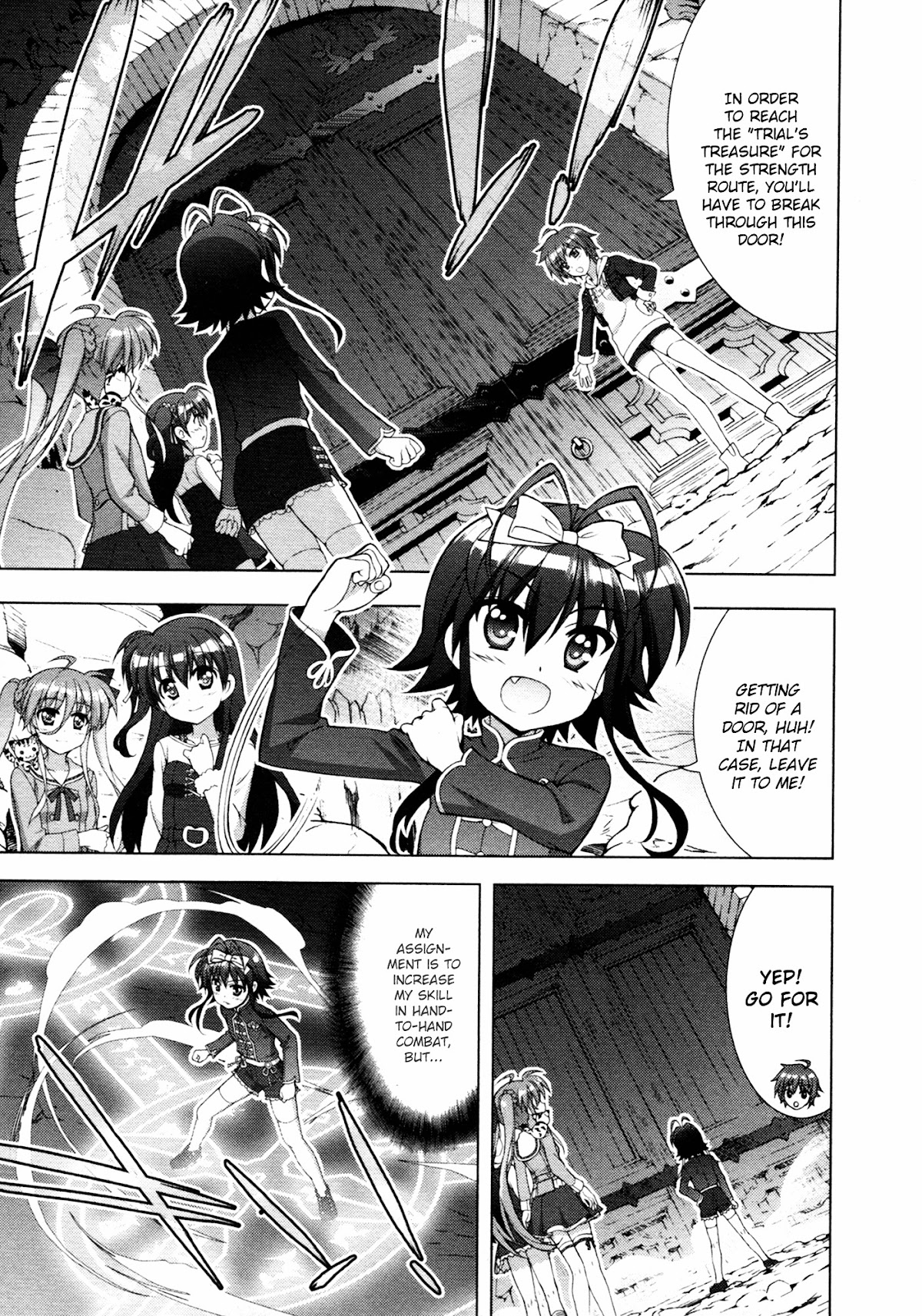 Mahou Shoujo Lyrical Nanoha Vivid Chapter 78 page 10 - Chapter 78 : The Trials' Treasure