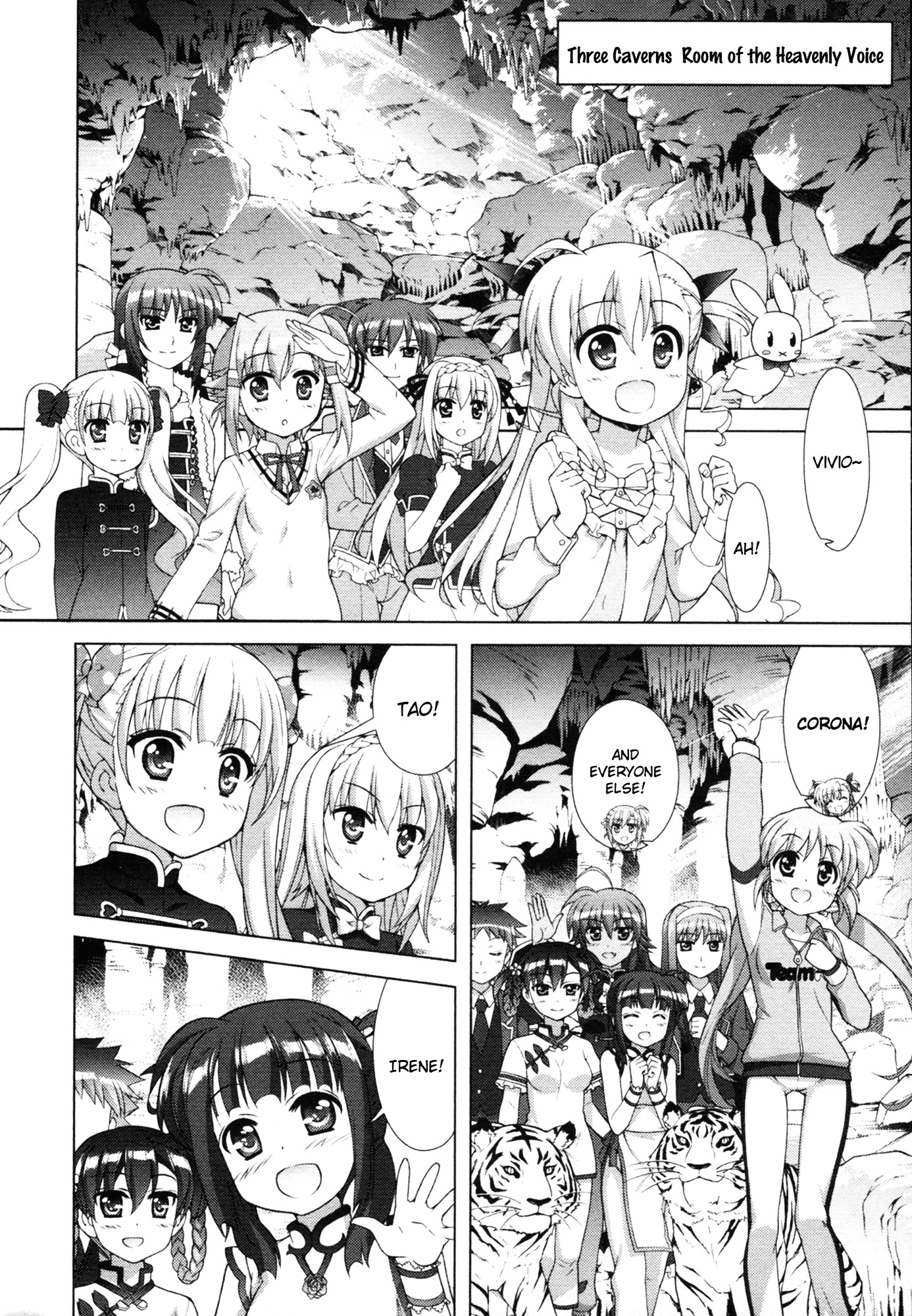 Mahou Shoujo Lyrical Nanoha Vivid Chapter 78 page 19 - Chapter 78 : The Trials' Treasure