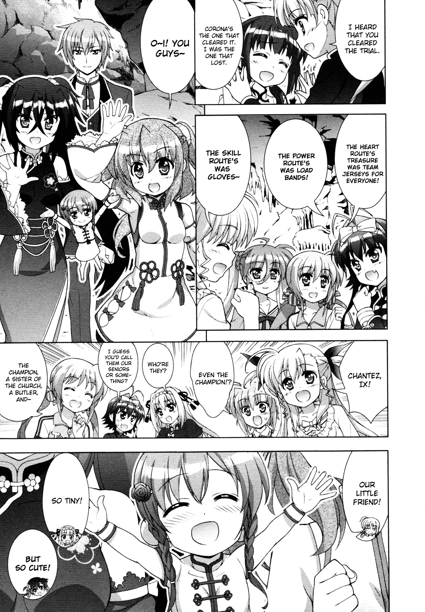 Mahou Shoujo Lyrical Nanoha Vivid Chapter 78 page 20 - Chapter 78 : The Trials' Treasure
