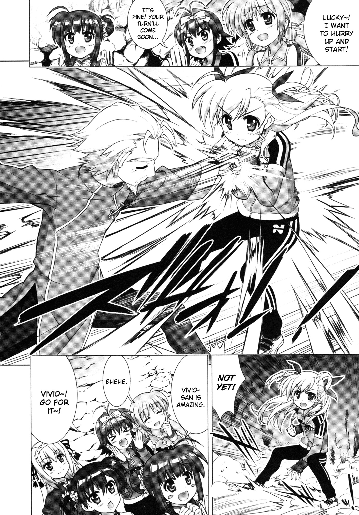 Mahou Shoujo Lyrical Nanoha Vivid Chapter 78 page 27 - Chapter 78 : The Trials' Treasure