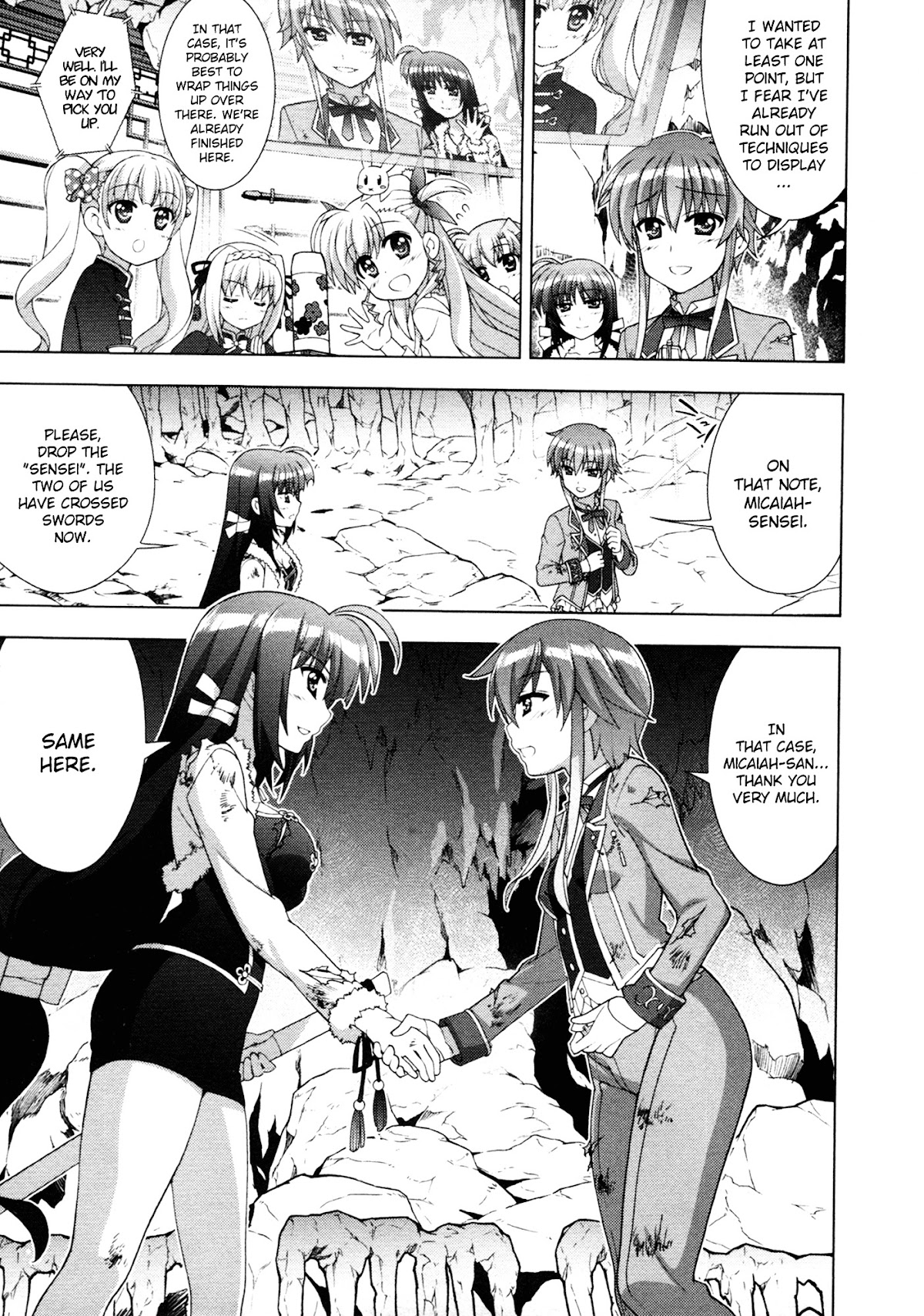 Mahou Shoujo Lyrical Nanoha Vivid Chapter 78 page 6 - Chapter 78 : The Trials' Treasure