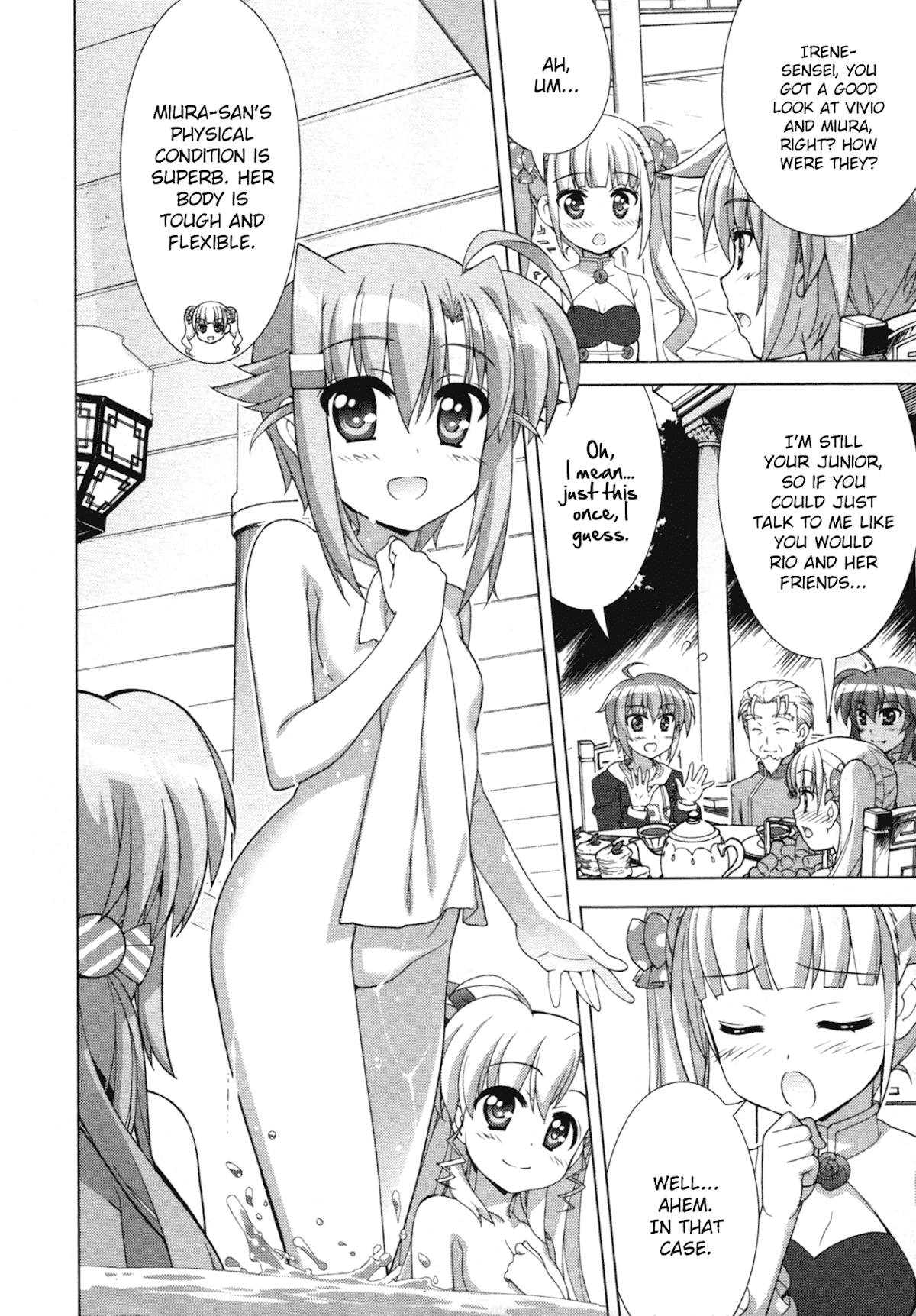 Mahou Shoujo Lyrical Nanoha Vivid Chapter 79 page 10 - Chapter 79 : Two Paths
