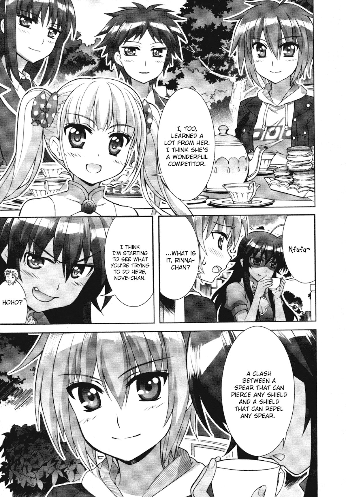 Mahou Shoujo Lyrical Nanoha Vivid Chapter 79 page 17 - Chapter 79 : Two Paths