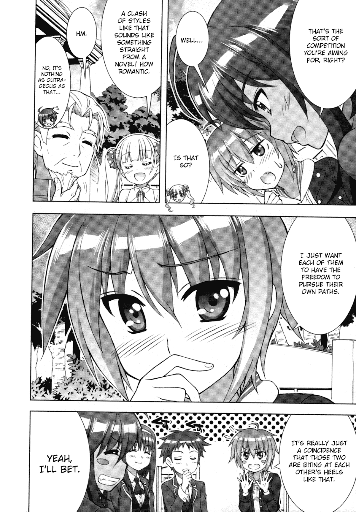 Mahou Shoujo Lyrical Nanoha Vivid Chapter 79 page 19 - Chapter 79 : Two Paths