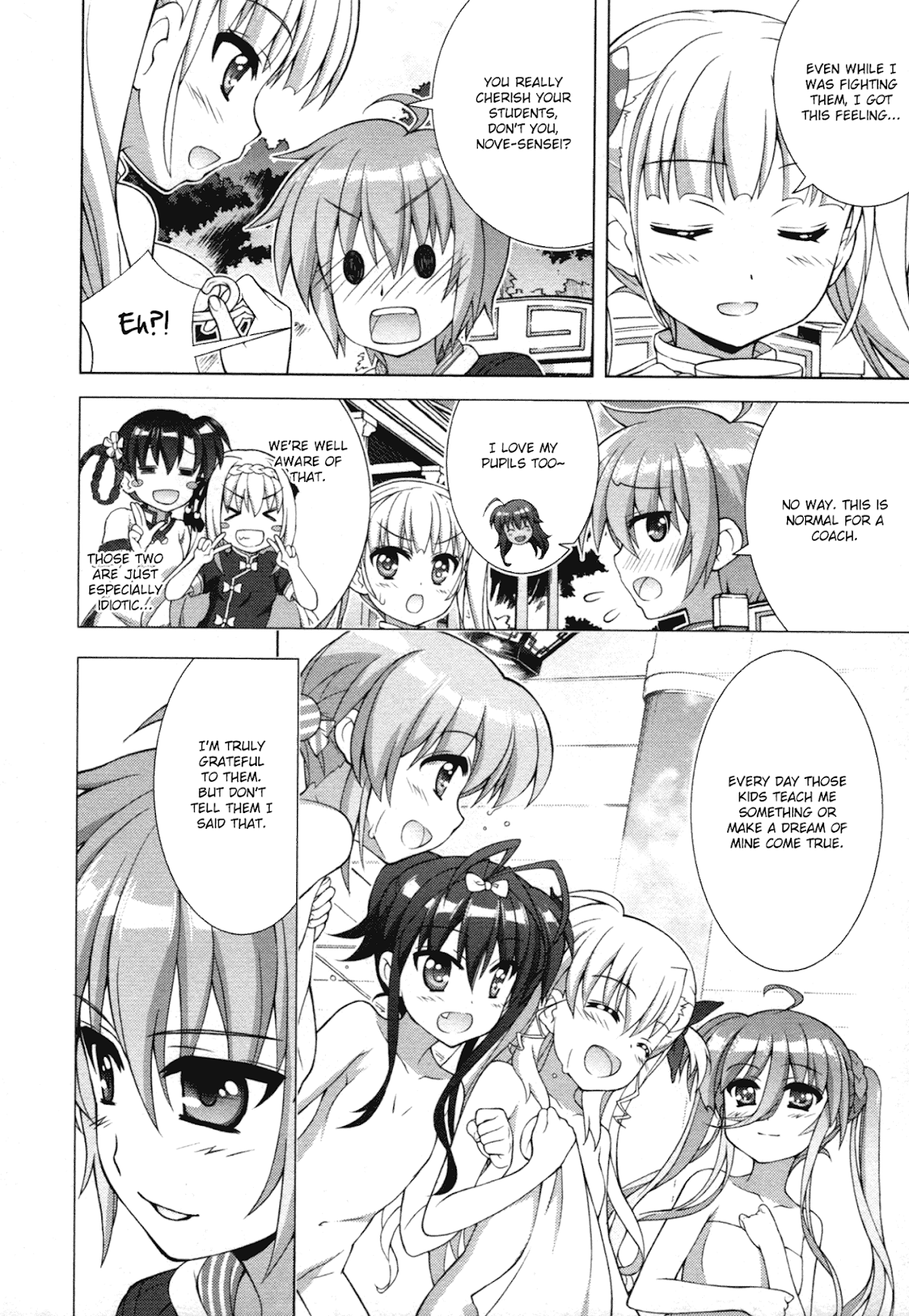 Mahou Shoujo Lyrical Nanoha Vivid Chapter 79 page 21 - Chapter 79 : Two Paths