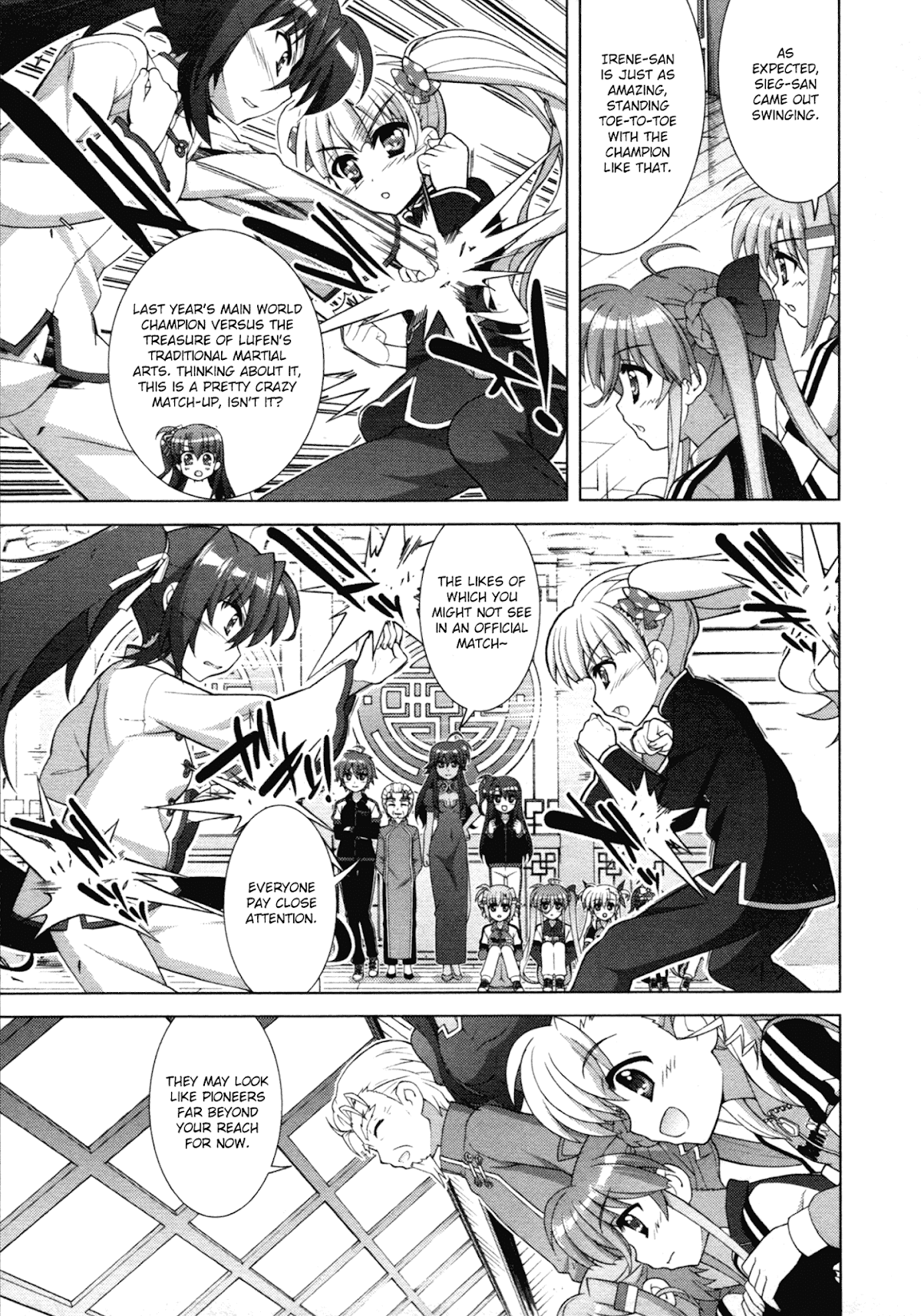 Mahou Shoujo Lyrical Nanoha Vivid Chapter 79 page 26 - Chapter 79 : Two Paths